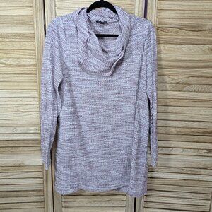 Lane Bryant Sweater Cowl Neck Light Purple Size 14/16